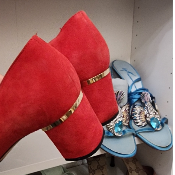 Kate spade suede pointy heel pumps - Picture 5 of 5